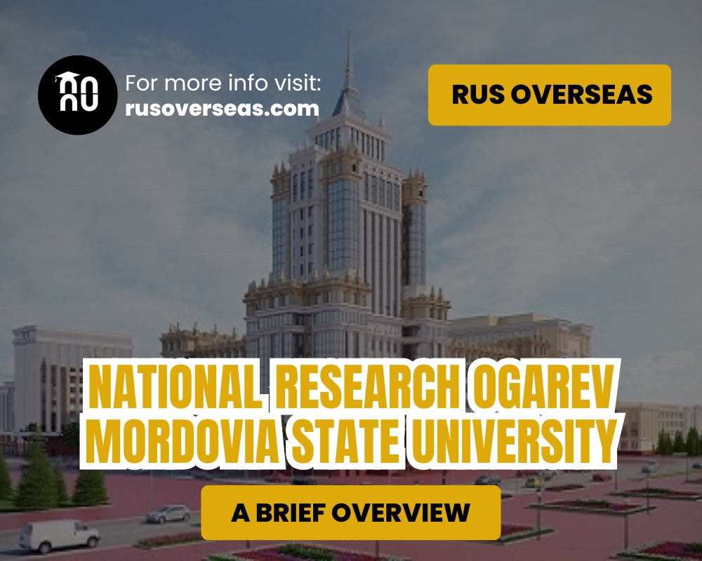 National Research Ogarev Mordovia State University. A brief overview.