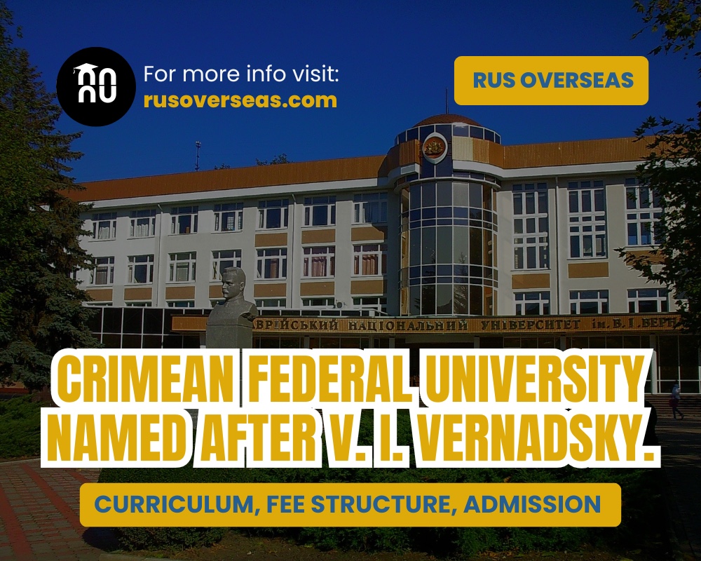 Crimean Federal University named after V. I. Vernadsky. Fee, curriculum and admission.