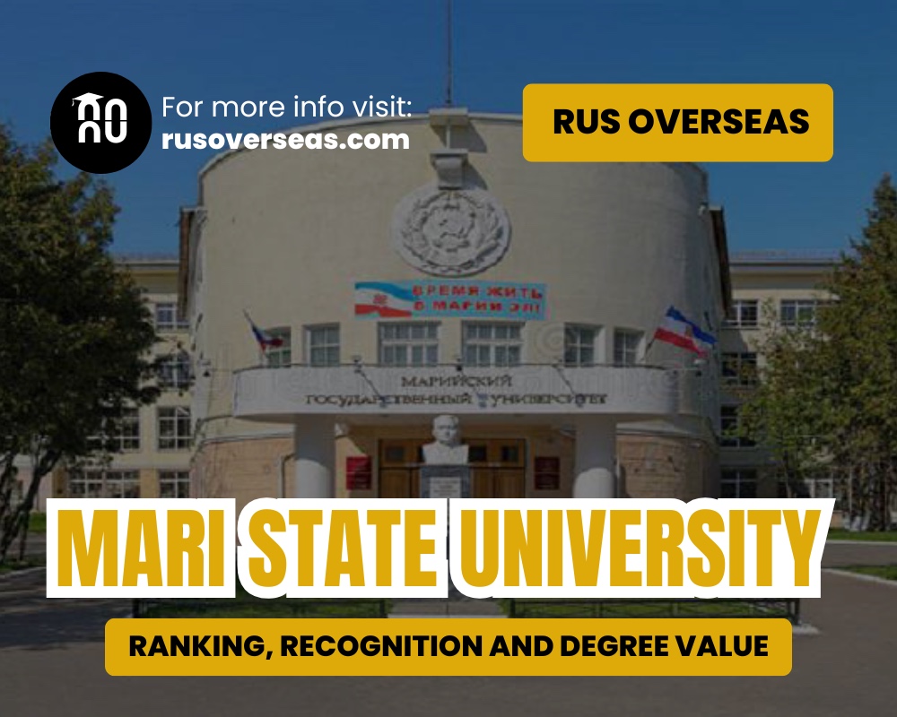 Mari state university: ranking, recognition and degree value.